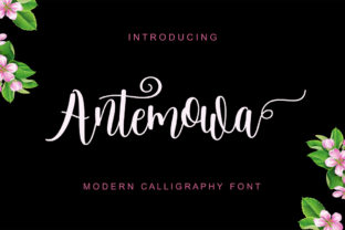 Antemowa: A Timeless Script Handwritten Font for Elegant Branding