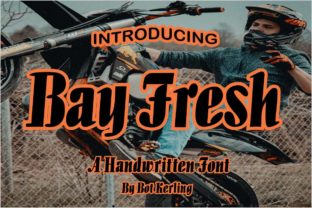 Bay Fresh: A Script Handwritten Font That Elevates Your Brand