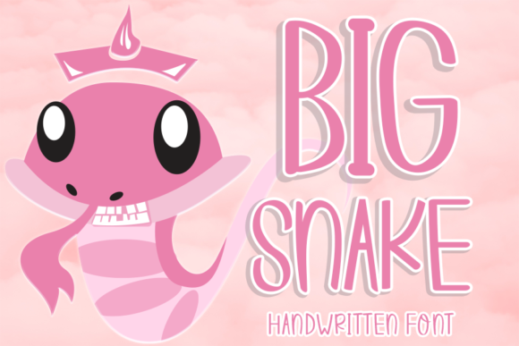 Big Snake: The Friendly Handwritten Font That Delivers Personality