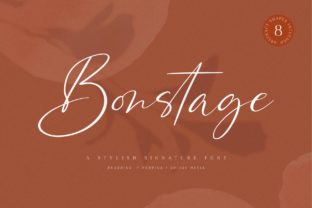 Bonstage: A Script Handwritten Font for Modern Web Design
