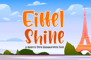 Eiffel Shine: A Script Handwritten Font for Authentic Digital Branding