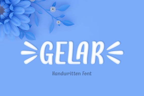 Gelar Font: A Friendly Handwritten Typeface for Small Businesses