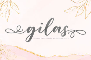 Gilas: A Script Handwritten Font for Timeless Design