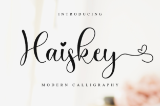 Haiskey: The Script Handwritten Font That Elevates Your Digital Brand