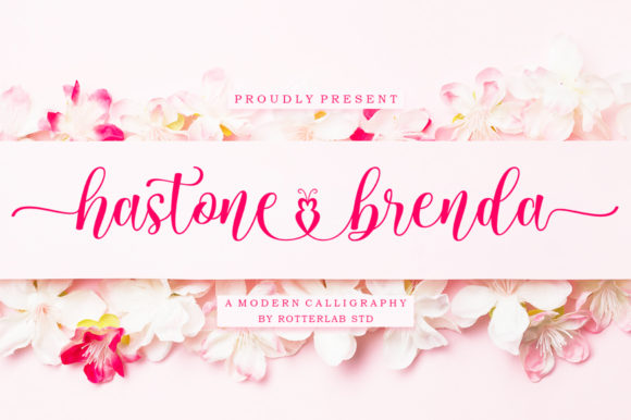 Hastone Brenda: The Script Handwritten Font for Memorable Branding and Campaigns