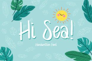 Hi Sea Script Handwritten Font for Makers