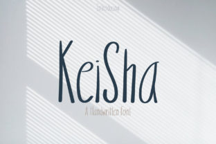 Keisha: The Handwritten Font That Elevates Your Brand’s Visual Story