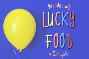 Lucky Food: A Script Handwritten Font That Makes Campaigns Feel Human