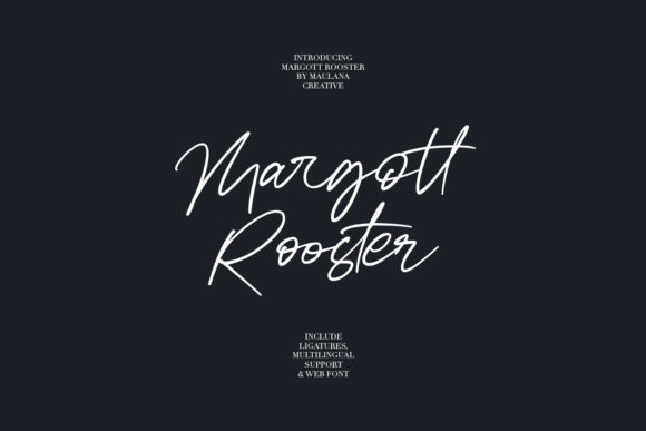 Margott Rooster: A Script Handwritten Font That Elevates Small Business Branding