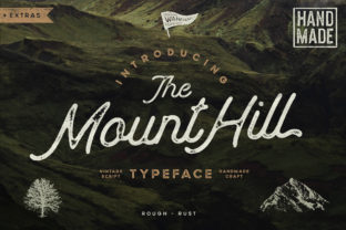 MountHill: A Playful, Professional Script Handwritten Font