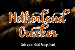 Netherland Cracker: A Script Handwritten Font That Elevates Handmade Branding