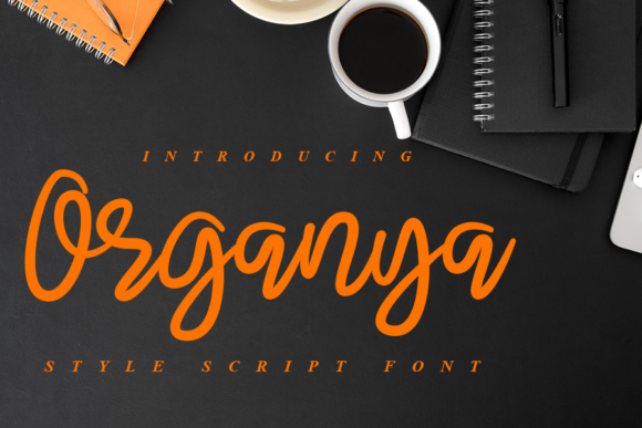 Organya: A Cute & Casual Handwritten Font for Makers