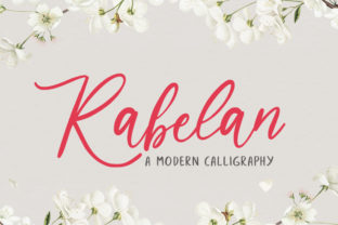 Rabelan: A Script Handwritten Font for Elegant Digital Branding