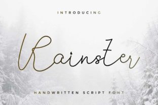 Rainster: The Script Handwritten Font That Elevates Web Design