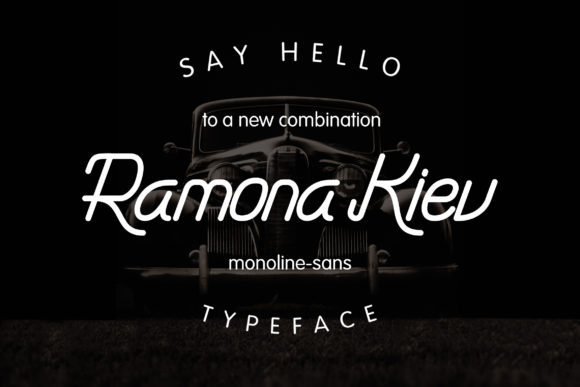 Ramona Kiev: A Script Handwritten Font for Timeless Brand Elegance