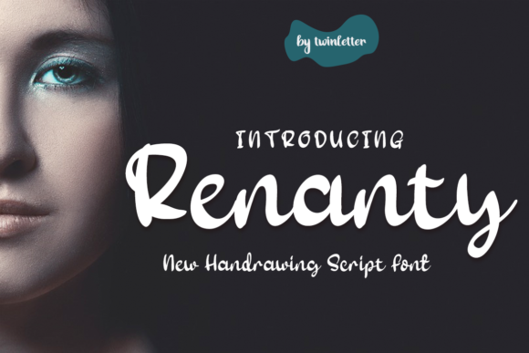 Renanty: A Beautiful Flowing Handwritten Font for Branding