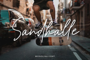 Sandhalle: A Beautiful Handwritten Font for Creative Makers