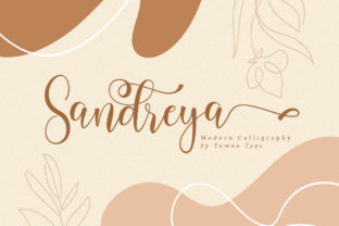 Sandreya: A Premium Script Handwritten Font for Modern Branding
