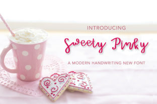 Sweety Pinky: A Bouncy Handwritten Font for Editorial Charm