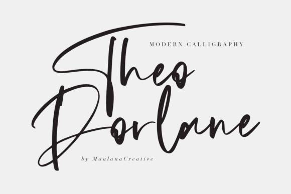 Theodorlane Script Handwritten Font for Scroll-Stopping Visuals