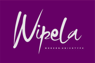 Wipela: A Script Handwritten Font for Elegant Branding and Creative Projects